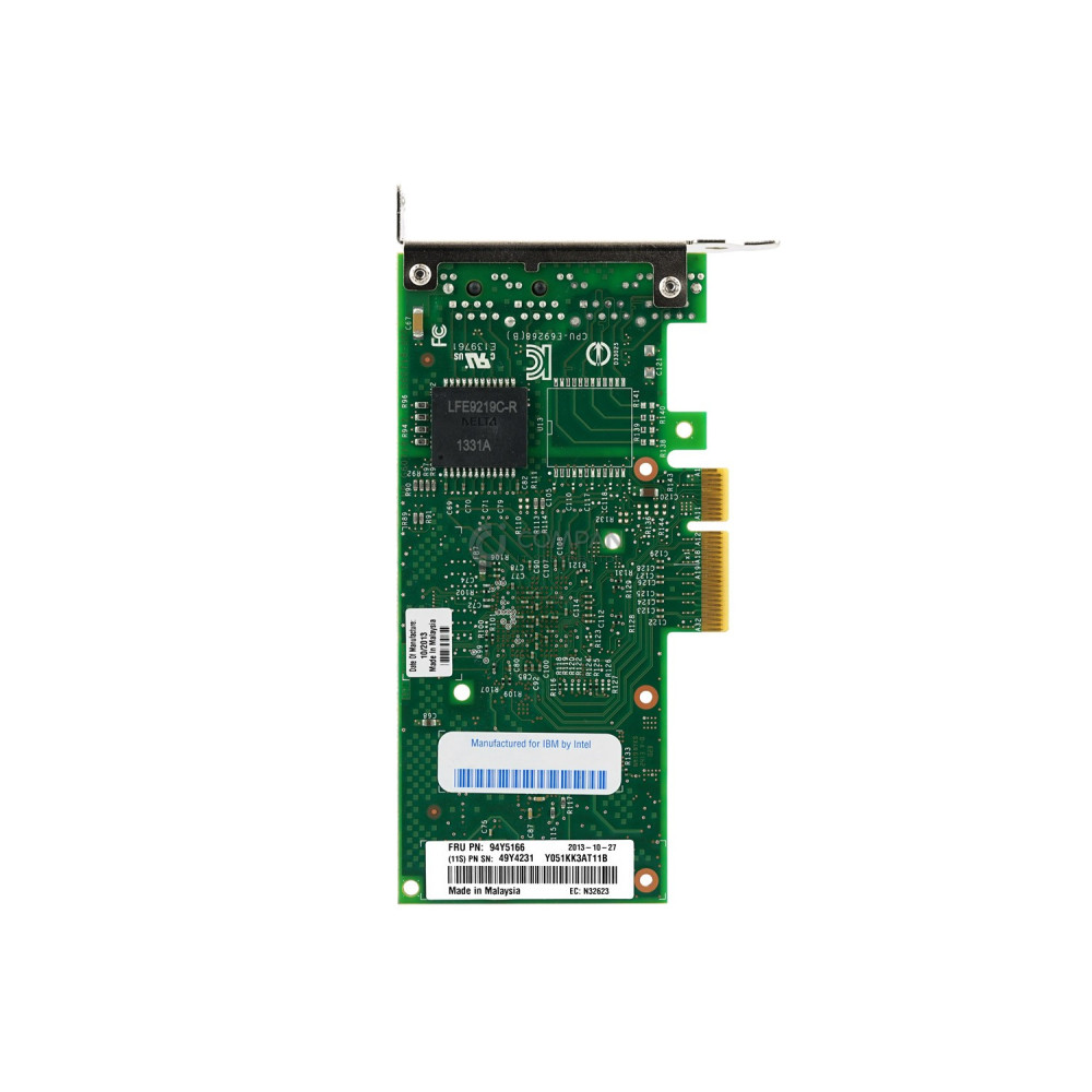 94Y5166 LP IBM INTEL I340-T2 DUAL PORT ETHERNET ADAPTER PCI-E LOW PROFILE